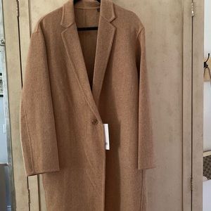 Double-Face Cocoon Coat